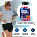 Built Nature Joint Support Gummies - Advanced Glucosamine Gummy Supplement With Vitamin E, High Potency Antioxidant & Inflammatory Response, Comfort For Back, Knees, Hands, Non Gmo, 60 Extended Delivery Gummies
