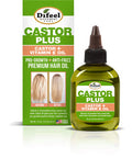 Difeel Premium Castor Plus Vitamin E - Pro-Growth + Anti-Frizz Premium Hair Oil 2.5 oz.