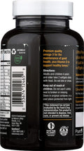 Nature's Way Ultra Pure Omega3 Fish Oil Plus Vitamin D, 1250 mg EPA/DHA, Citrus Punch, 60 Softgels