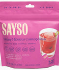 SAYSO Variety Pack | Skinny Mix: Spicy Margarita, Cardamom Paloma, Hibiscus Cosmopolitan & Honey Rosemary Moscow Mule - Craft Cocktail & Mocktail Mixers (Low-Calorie & Low Sugar), 8-Pack Assorted