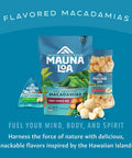 Mauna Loa Sea Salt Roasted Macadamia Nuts 6 oz Jar Premium Hawaiian Nuts Keto Friendly Gluten Healthy Snack