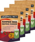 Wilderness Poets, Pumpkin Seed Protein Powder - Organic - Made from 100% Heirloom, Styrian Pumpkin Seeds Grown in Austria (8 Ounce)