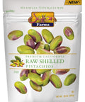 Setton Farms Naturally Raw Shelled Pistachios 20 oz Value Bag, No Shell Pistachios, Non-GMO Project Verified, Certified Gluten Free, Vegan and Kosher, Heart Healthy Snack, 20 Oz (Also perfect for making Dubai Chocolate)