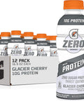 Gatorade Zero With Protein, 10g Whey Protein Isolate, Zero Sugar, Electrolytes, 3 Flavor Variety Pack, Liquid, Bottle, 16.9 Fl Oz, 12 Pack