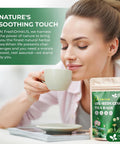 FreshDrinkUS, Premium 50 Mulberry Leaf Tea Bags, 100% Natural & Pure from Mulberry Leaves. Herbal Tea. Made with Natural Material Tea Bags. No Sugar, No Caffeine, No Gluten, Vegan.