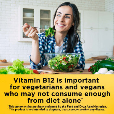 Nature Made Sublingual Vitamin B12 1000 Mcg Micro-Lozenges 50 Count For Metabolic Health (Pack Of 3)