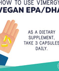 Vimergy Vegan EPA/DHA, 30 Servings Algal Omega 3 Fatty Acids Plant Based Fish Oil Alternative with Vitamin E Supports Heart, Brain & Eye Health - Non-GMO, Gluten-Free, Soy-Free, Paleo (90 Count)