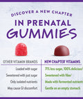 New Chapter Prenatal Multivitamin Gummies 71% Less Sugar, Prenatal Gummies for Mom & Healthy Baby with Prenatal Vitamins Methylfolate, D3, Choline & Ginger, Non-GMO, Gluten Free, Berry Citrus, 90ct