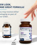 Metagenics Adrenogen - Adrenal Health Support - Raw Adrenal Complex - Aid in Hormone Balance - with B Vitamins & PABA - d Raw - Non-GMO - Gluten- - 90 Tablets
