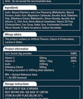 Natures Aid Elderberry Immune Support Hot Drink with Vitamins C & D 7 Sachets