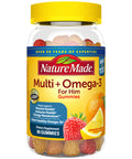 Nature Made Multivitamin For Him With Omega-3 Mens Multivitamins For Daily Nutritional Support Multivitamin For Men 80 Gummy Vitamins And Minerals 40 Day Supply