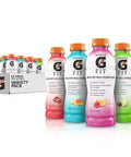 Gatorade Fit Electrolyte Beverage, Healthy Real Hydration, Watermelon Strawberry, 16.9.oz Bottles (12 Pack)