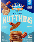 Blue Diamond Almonds Nut-Thins Hint of Sea Salt, 4.25 oz, Pack of 6