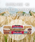 Sesmark Gluten Free Rice Thins Original - Non GMO Project Verified - 3.2 Oz - Crispy Rice Crackers with Sesame Seeds, Certified Gluten-Free and Kosher (Pack of 3)