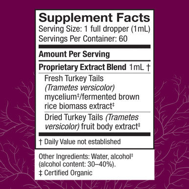 Host Defense Turkey Tail Extract 2 fl oz