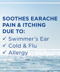 Ear Drops for Swimmers Ear, Hyland's Earache Drops for clogged ears, (3-Pack)