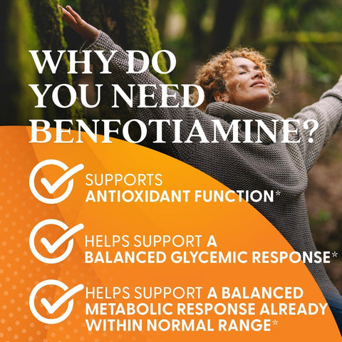DoctorS Best Benfotiamine 300 With Benfopure Helps Maintain Healthy Glucose Metabolism NonGmo Vegan Gluten Soy 300 Mg 60 Veggie Caps