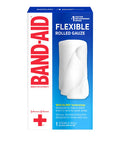 Band-Aid First Aid 3 In X 2.5 Yds Rolled Gauze, White, 1 Count