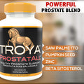 Prostatall Troya Prostate Health Supplement - Advanced Formula Saw Palmetto With Zinc, Stinging Nettle & Pumpkin Seed Extract - Prostate Health For Men - Effective Natural Dht Blocker Supplement