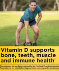 Nature Made Vitamin D3 K2 5000 Iu (125 Mcg) Vitamin D Dietary Supplement For Bone Teeth Muscle And Immune Health Support 30 Softgels 30 Day Supply