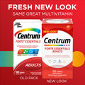 Centrum Forte Essentials Complete Multivitamin & Mineral Supplement Adults 100 Tablets