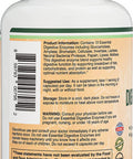 Digestive Enzymes 800mg Blend of All 10 Most Essential Digestive and Pancreatic Enzymes Amylase Lipase Bromelain Lactase Papain Protease Cellulase Maltase Invertase by Double Wood