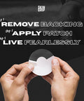 Skin Grip Adhesive Patches for style Libre 3 CGM Waterproof & Sweatproof Adhesive for 10-14 Days Pre-Cut Adhesive Medical Tape Continuous Glucose Monitor Sensor Cover 20 Pack Black