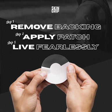 Skin Grip Adhesive Patches for style Libre 3 CGM Waterproof & Sweatproof Adhesive for 10-14 Days Pre-Cut Adhesive Medical Tape Continuous Glucose Monitor Sensor Cover 20 Pack Black