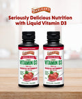 Barlean's Seriously Delicious Vitamin D3 Strawberry Milkshake 125 mcg (5000 IU) 5.6 oz