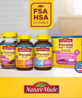 Nature Made Prenatal With Folic Acid + Dha Dietary Supplement For Daily Nutritional Support 110 Softgels 110 Day Supply