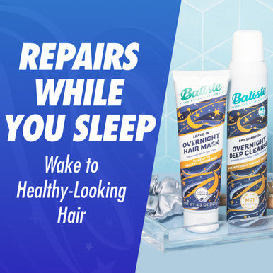 Batiste Overnight Deep Conditioning Leave-In Hair Mask Repair Hair Hair Conditioner Nourish Dry Hair Overnight Infused with vitamin E for Enhancing Haircare 4.3oz.