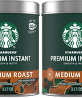 Starbucks Premium Instant Coffee Blonde Roast, 3 Tins 3.17 oz | 100% Arabica premium instant and microground coffee; Blonde Roast; 3 tins, 3.17 oz each