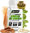herbolab Korean Red Ginseng Fermented 10:1 (13% ginsenosides) - Genuine Panax Ginseng from Korea 6 Years Old Roots - Patented Extract Technology