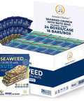 Seaweed Crunch with Nuts Classic TasteÃ¢â‚¬â€œ Amazin Choices Vegan Snack Bars with Cashews, Almonds & Pumpkin Seeds Ã¢â‚¬â€œ Premium Asian Chips Ã¢â‚¬â€œ Seaweed Sheets Ã¢â‚¬â€œ Sandwich Seaweed Ã¢â‚¬â€œ Variety Pack