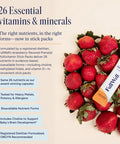 FullWell Prenatal Multivitamin Strawberry Stick Packs 60 Ct (30 Servings)