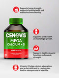 Cenovis Mega Calcium +D 200 Tablets Value Pack