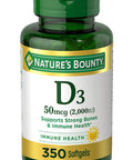 Nature'S Bounty 2000Iu, 350 Softgels