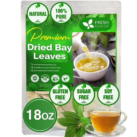 FreshDrinkUS, Premium 8oz Mulberry Leaf Powder, 100% Natural and Pure from Mulberry Leaves, Perfect for Tea, Smoothies, Baked Goods, Natural Food Coloring, No Additives, No Gluten, No Sugar, Vegan