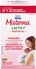 NESTLe Materna Lacto+ Plus Postnatal Fenugreek Lactation Breastfeeding Supplements | Lactoplus | 120 capsules