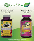 Nature'S Way Alive! Women S 50+ Daily Gummy Multivitamins, Supports Multiple Body Systems*, Supports Healthy Heart, Brain & Bones,* B-Vitamins, Mixed Berry Flavored, 150 Gummies (Packaging May Vary)