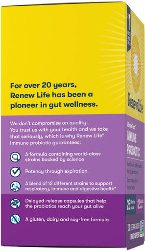 ReLifeUF Immune Probiotic 25B 30 ct