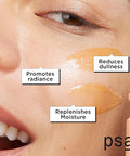 psa LIGHT UP Vitamin C & E Flash Brightening Mask