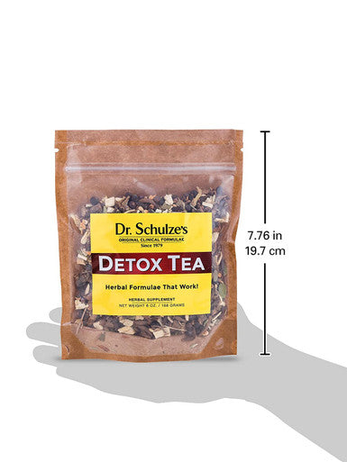 Dr. Schulzes Detox Tea All Purpose Herbal Tonic Powerful Digestive Stimulant Dietary Supplement Ultimate Liver Cleanse Helps Eliminate Gas Indigestion Release Toxins 6 Oz. Pack