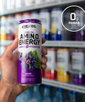Optimum Nutrition Amino Energy Drink Plus Electrolytes For Hydration Caffeine For Pre-Workout Energy Amino Acids/Bcaas For Post-Workout Recovery