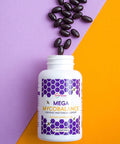 Microbiome Labs Yeast Balance Bundle - Mega IGG2000 Dairy-Free Bovine Serum Powder Immunoglobulin Supplement (2.1oz) + MegaMycoBalance Undecylenic Acid and Bee Propolis Extract (180 Capsules)