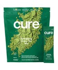 Cure Matcha Energizing Green Tea Mix - Natural Energy Drink with Electrolytes and Caffeine Ceremonial Grade Matcha