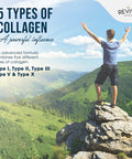 Revive Naturals Multi Collagen Protein Capsules - 120 Count - Types I II III V & X - Hydrolysed Grass Fed Bovine Wild Caught Marine & Free-Range Chicken Made with Hyaluronic Acid & Vitamin C by Revive Naturals