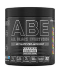 Applied Nutrition ABE All Black Everything Pre Workout Energy Increase Physical Performance with Citrulline Creatine Beta Alanine Caffeine Vitamin B Complex 315g 30 Servings (Sour Gummy Bear)