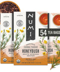 Numi Organic Matcha Toasted Rice Tea, 100 Green Tea Bags, Medium Caffeine
