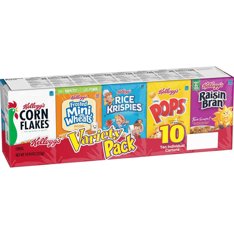 Kellogg Special K Breakfast Cereal, Family Breakfast, Fiber Cereal, Family Size, Variety Pack (3 Boxes)